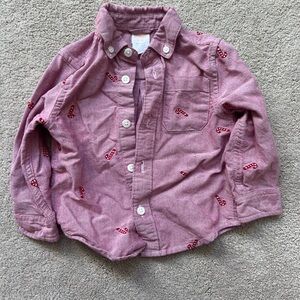 Gymboree candy cane shirt